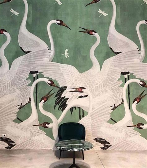 gucci heron print wallpaper|gucci swan wallpaper.